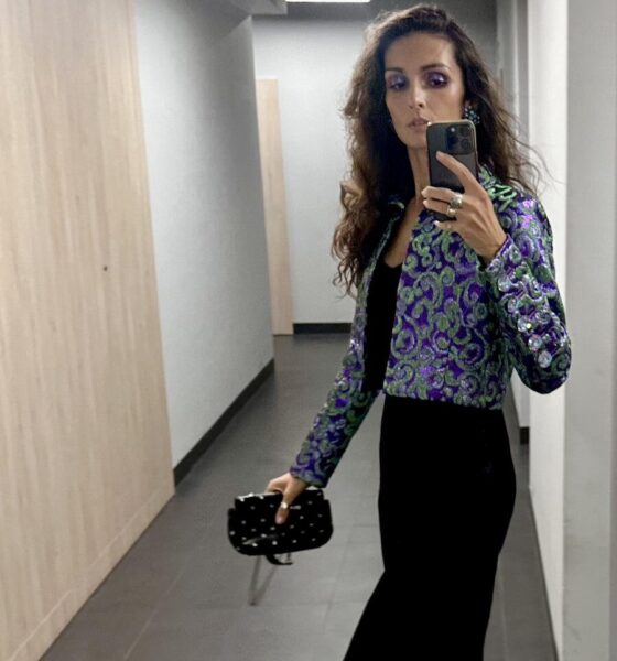Anna Halarewicz wywiad / Anna Halarewicz w vintage żakiecie Saint Laurent